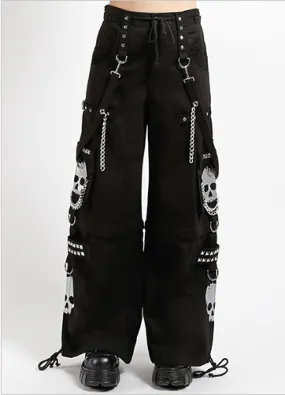 SUPER SKULL PANT SILVER REFLECTIVE SKULL