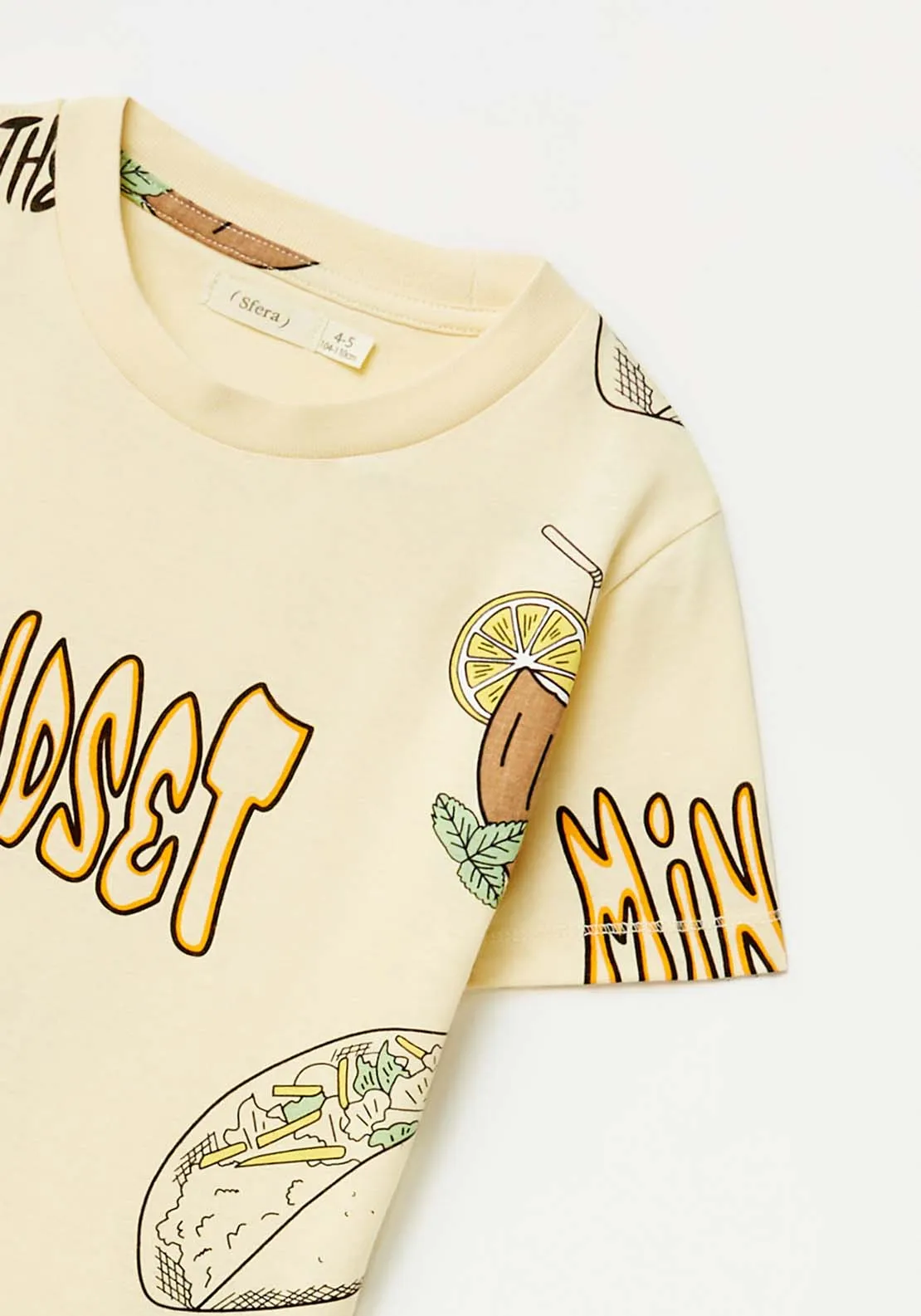 Taco T-Shirt - Yellow