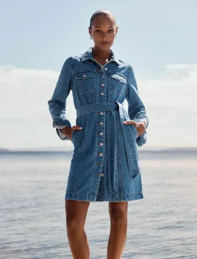 Taylor Denim Shirt Dress