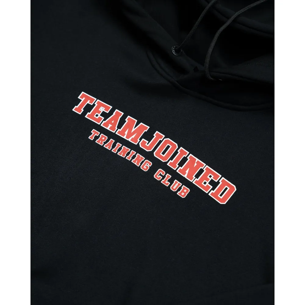 TEAMJOINED TJTC OS LAYOUT OVERSIZED HOODIE-BLACK