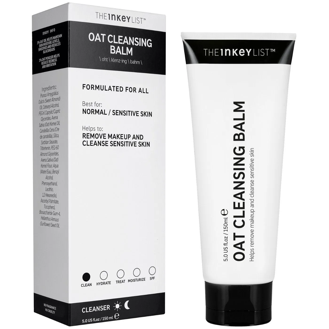 The Inkey List | Oat Cleansing Balm 150ml