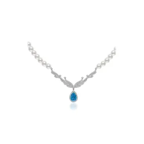 Top Lustre Freshwater Pearl Necklace WN00569 | CELESTE