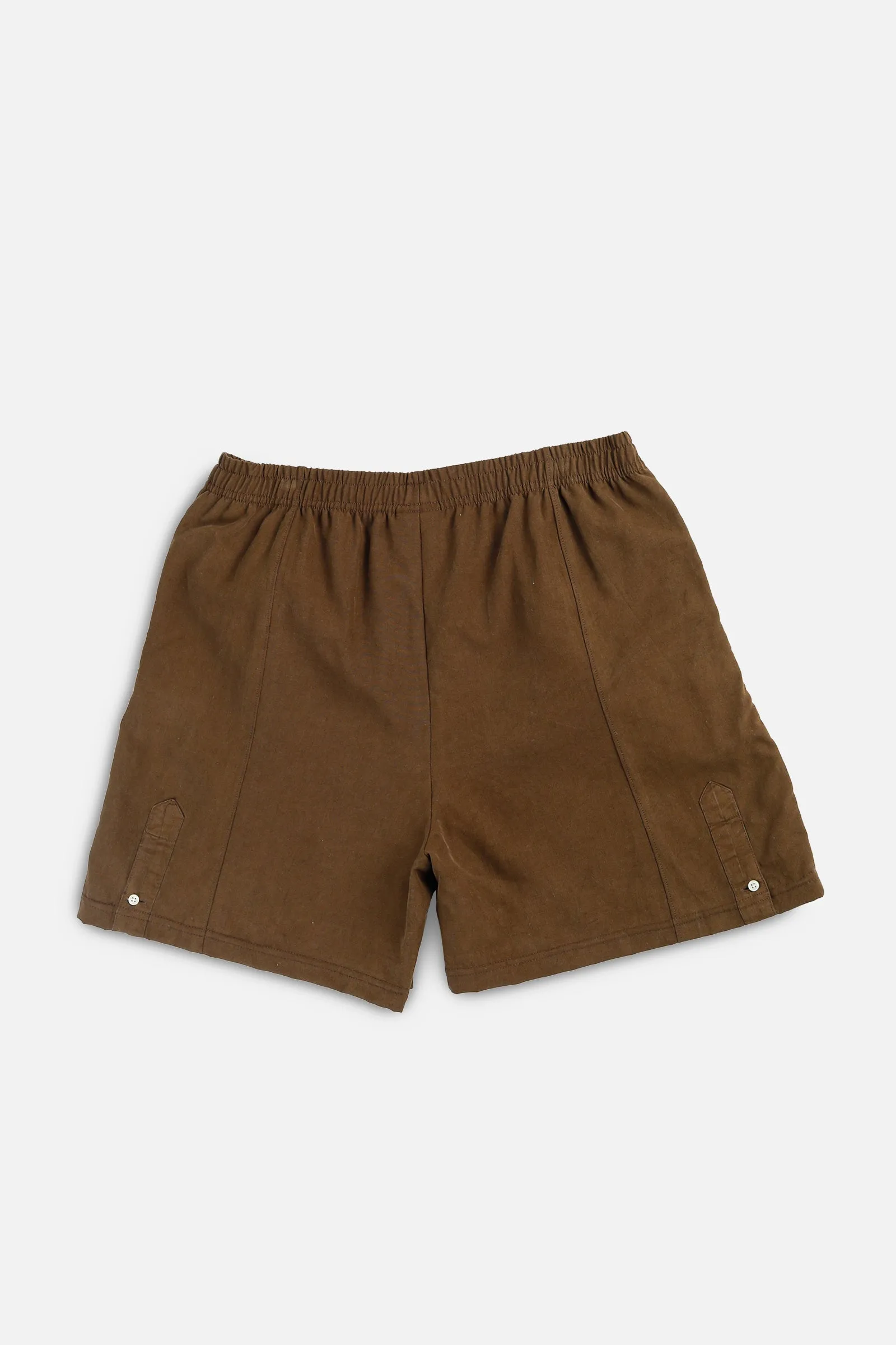 Unisex Rework Oxford Boxer Shorts - L