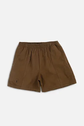 Unisex Rework Oxford Boxer Shorts - L