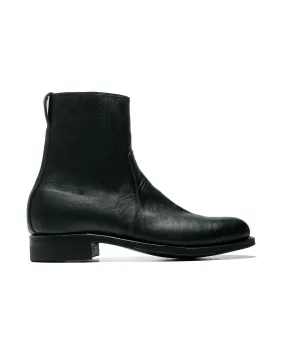 Viberg 2030CH Side Zip Boot Nero Washed Kangaroo