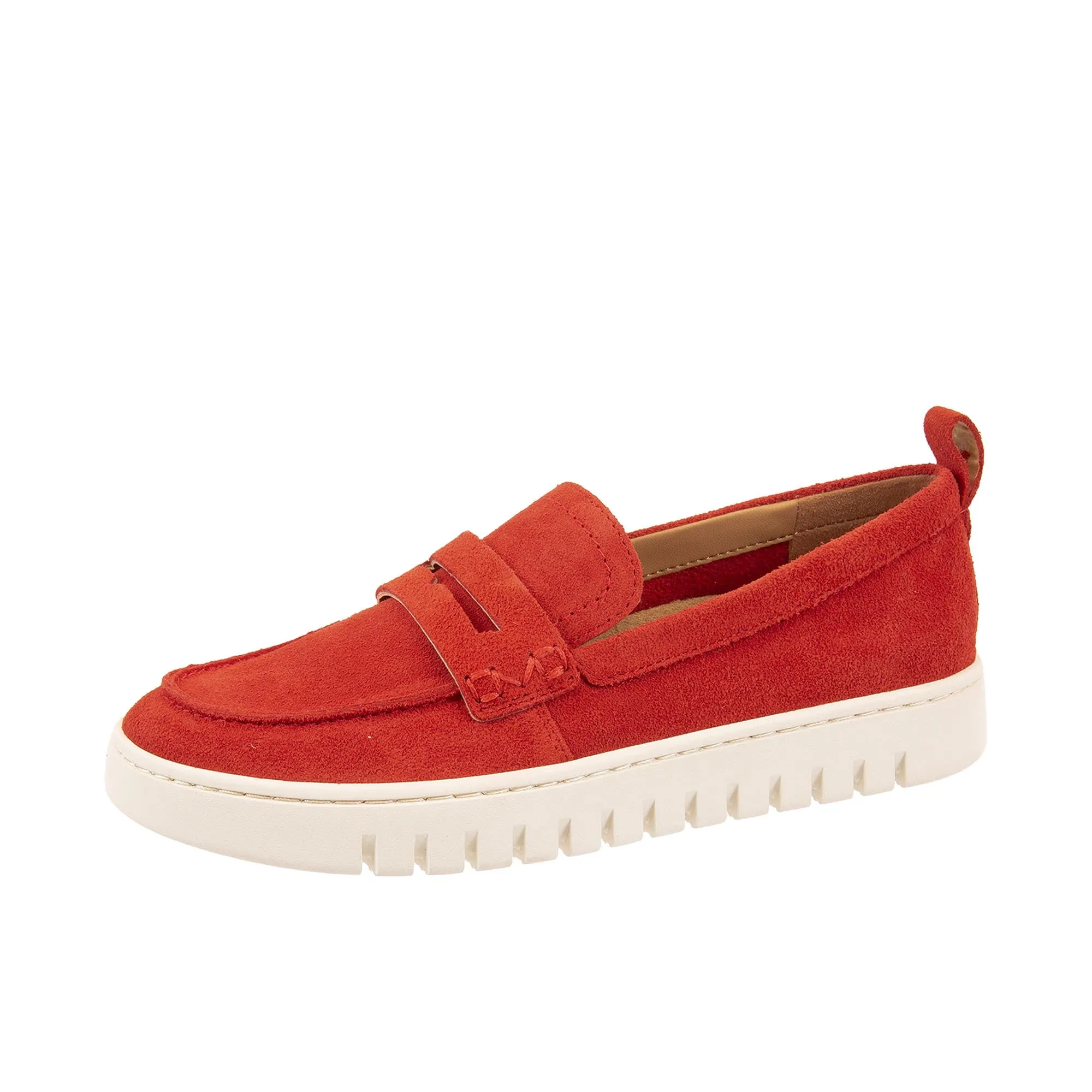 Vionic Womens Uptown Loafer Red