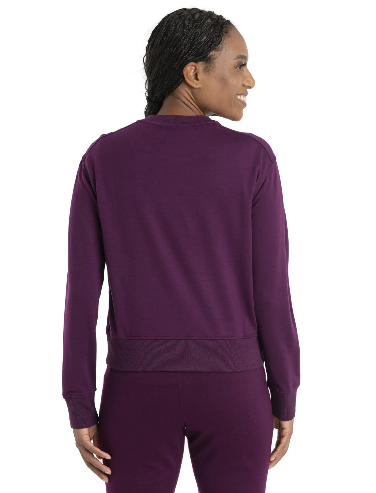 Womens Merino Crush II Long Sleeve Sweatshirt